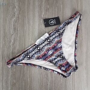 NEW Volcom S Mauve Wild Yonder Full Swim Bikini Bottom NWT $34